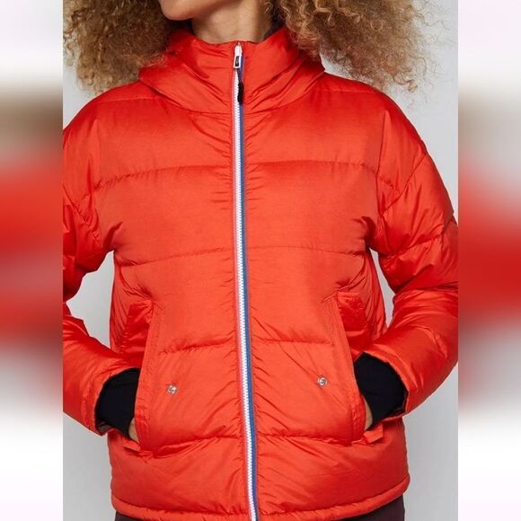 FourLaps Cover Down Jacket Available In BLACK AND FLAME - Picture 5 of 16